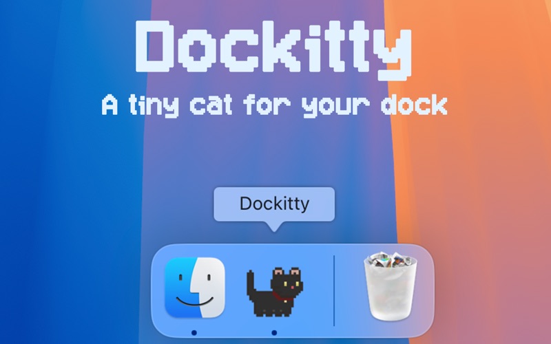 Dockitty – A Cat in Your Dock Screenshot 1