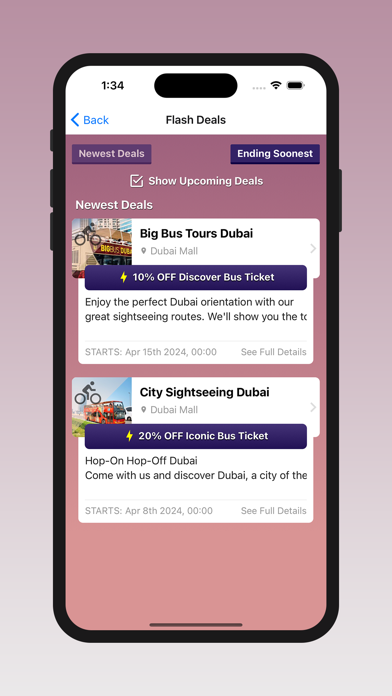 Dubai Discounts Screenshot
