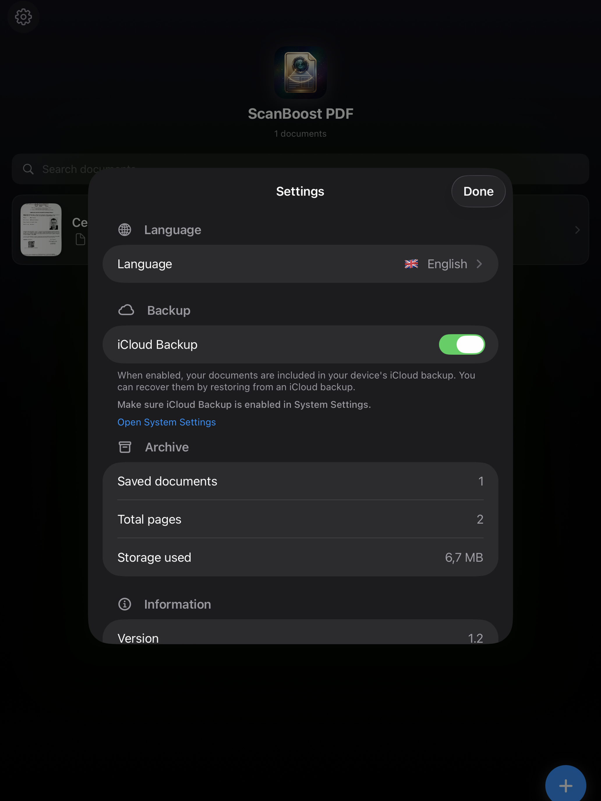 ScanBoost PDF
