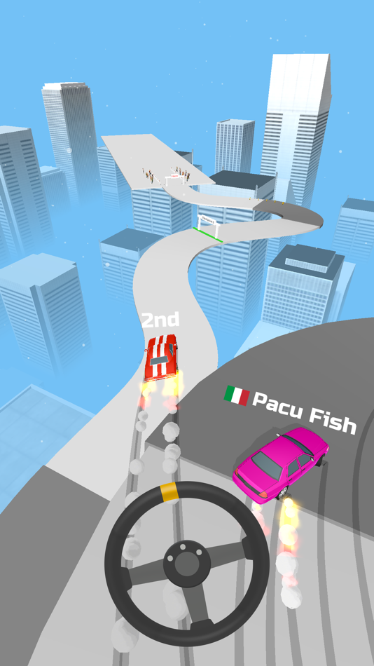 #4. Hyper Drift! (iOS) 由: SEMEEVS, LDA