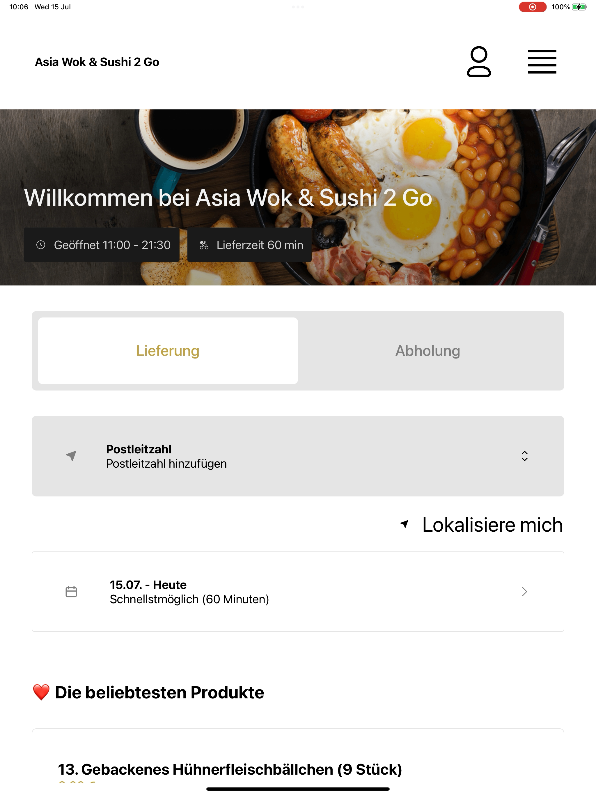 Asia Wok & Sushi 2 Go screenshot 10