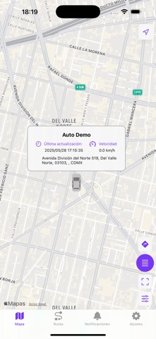Navutrack screenshot