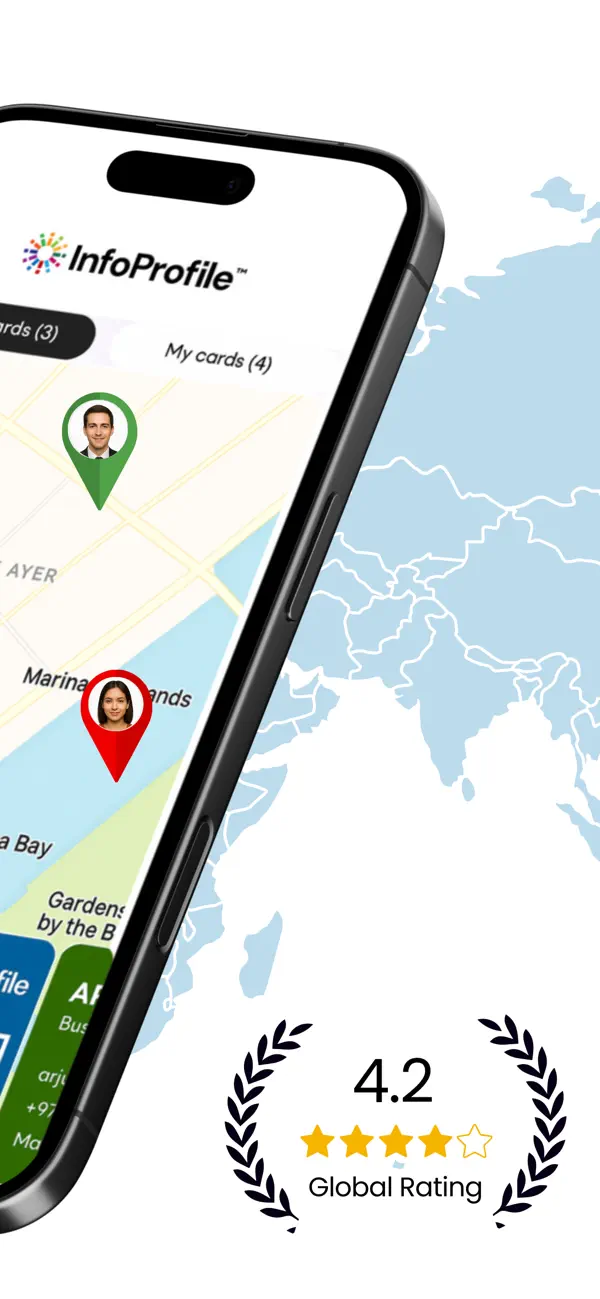 #2. InfoProfile: Digital Card (iOS) 由: Enso webworks private limited