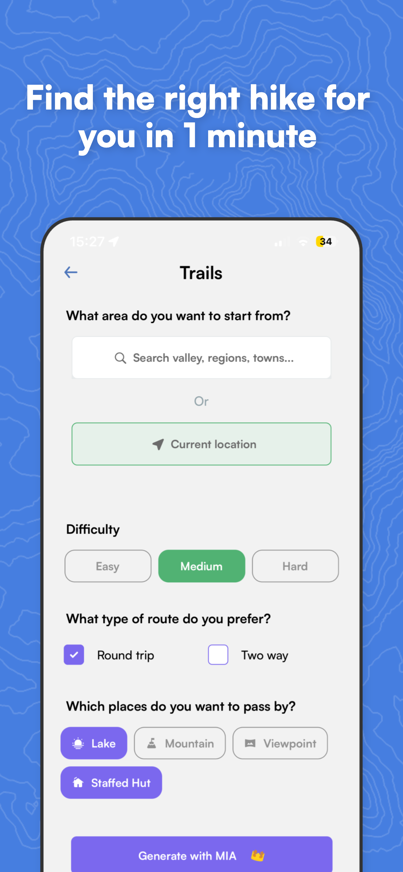 Mountain Maps: Hiking