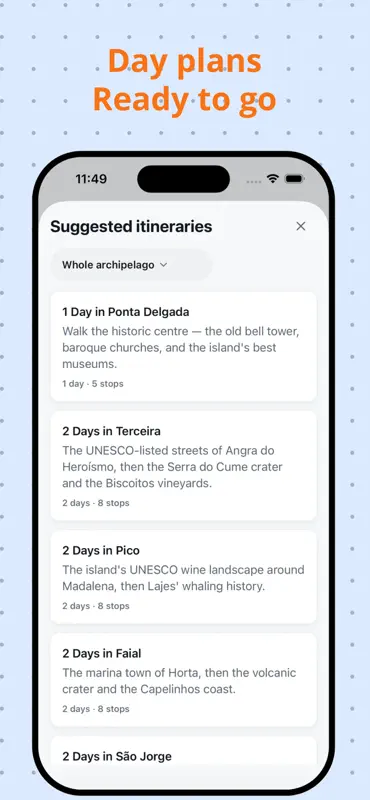 Offline Azores Map and Guide screenshot 7 of 7