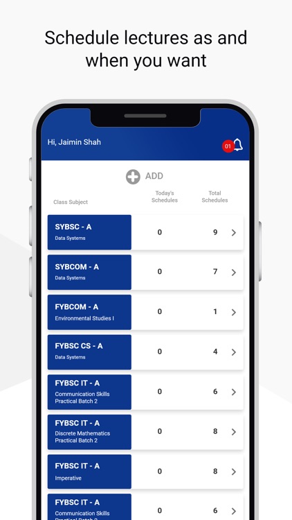 Teach Us App: Faculty & Admin screenshot-3