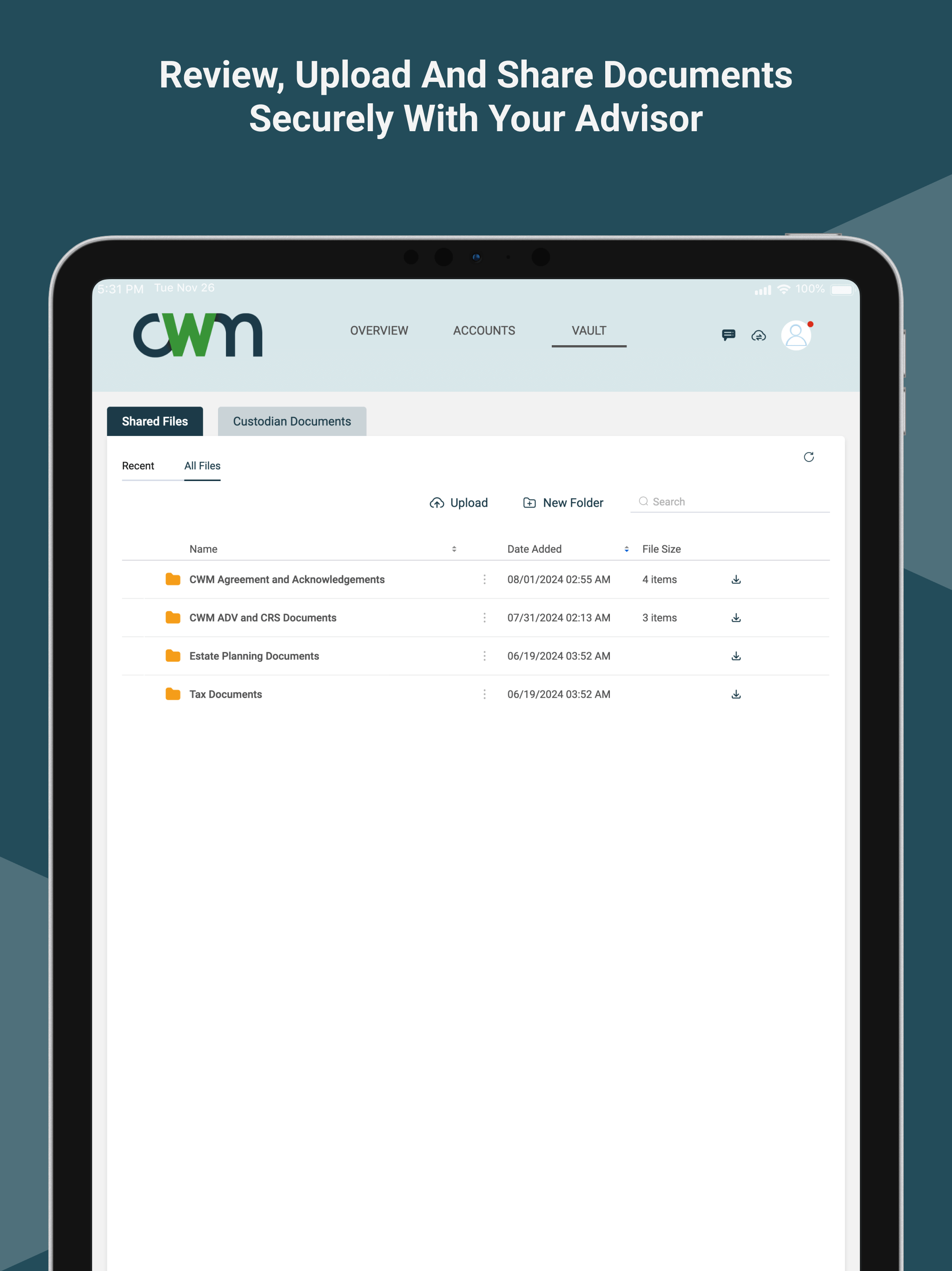 Chicago Wealth Management, Inc