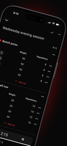 FIREFUL: Workout Log & Tracker Screenshot 2 of 10