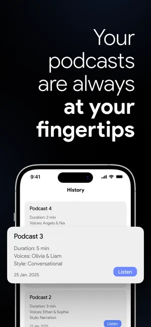 Podcast LM: Note to PDF Plus screenshot 3