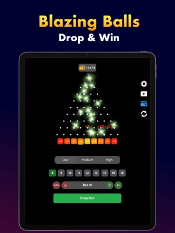 Plinko Pyramid Drop iPad screenshot