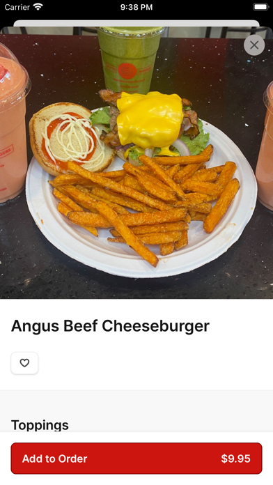 Go To Burgers iPhone screenshot 3 - Food & Drink app