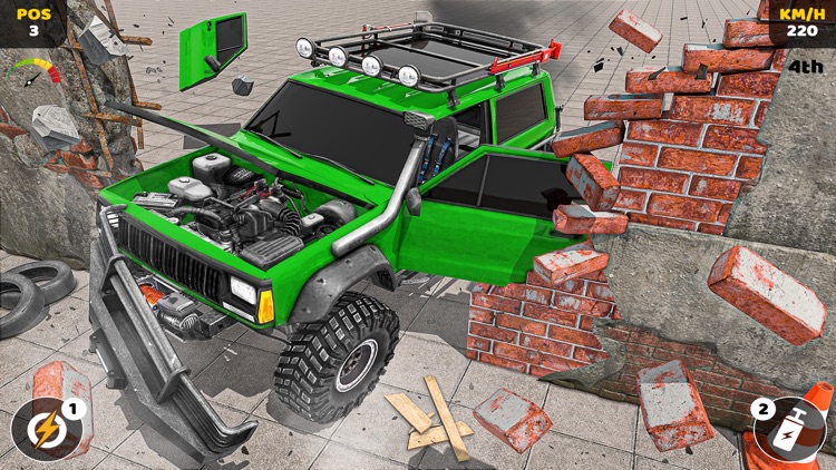 Car Crash High Speed Jump Game