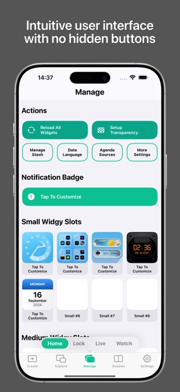 Widgy Widgets: Home/Lock/Watchのおすすめ画像8