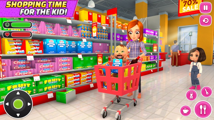 Mother Life Simulator Games 3d screenshot-3