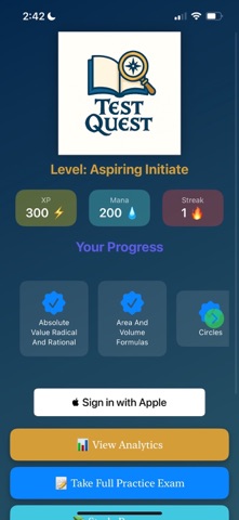 Test Quest SAT Screenshot 4 of 4