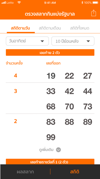 LottoThai ( ตรวจหวย ) Screenshot