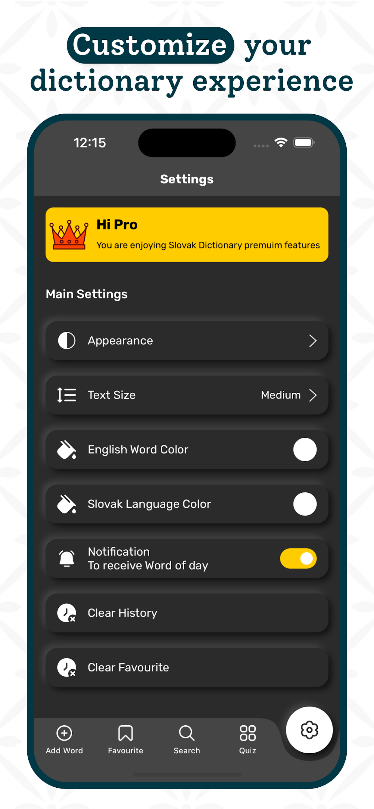 Slovak | Slovak Dictionary screenshot 7