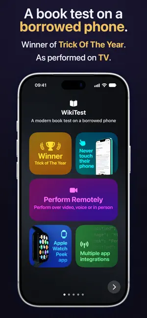 WikiTest screenshot 1