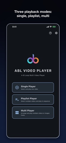 ABL Video Player iPhone screenshot