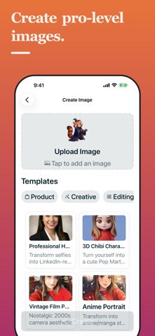 1AI: AI Agent Chat & Writer iPhone screenshot
