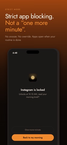 oneTap: Brief & Block Screenshot 3 of 6