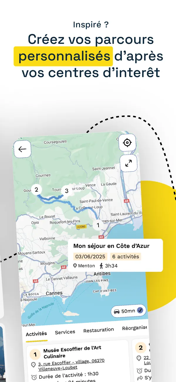 Screenshot #3 pour MyVizito Côte d'Azur