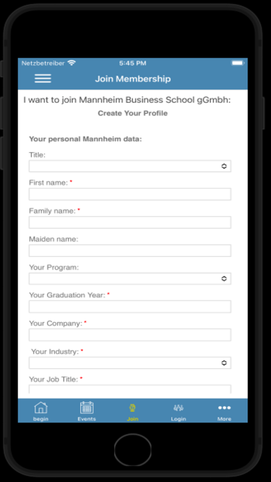 #3. Mannheimer For Life Directory (iOS) Podle: GRITH AG
