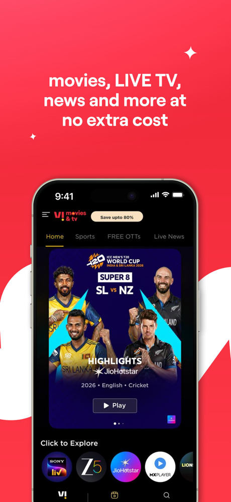 Vi: Recharge, Payments & Games screenshot 2