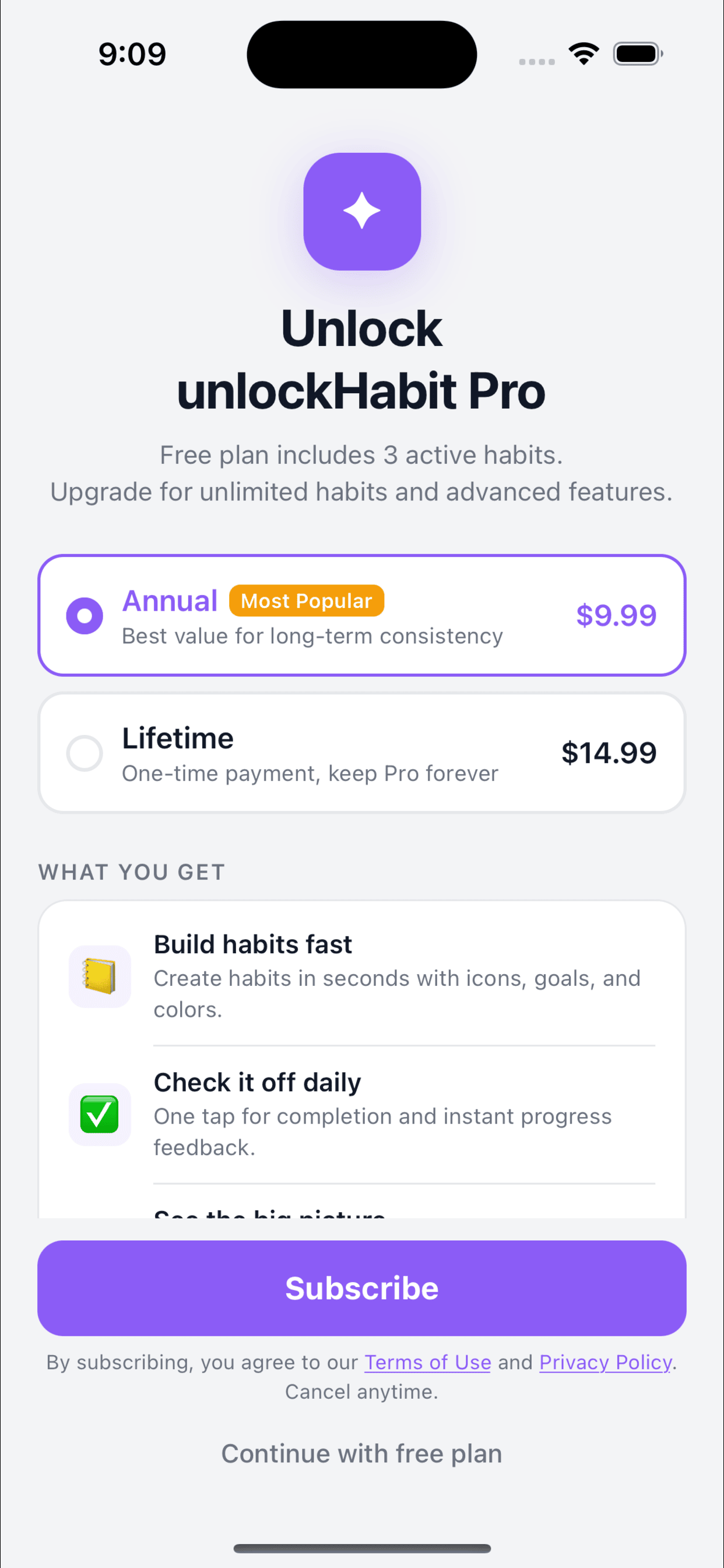 UnlockHabit