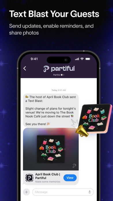 Partiful Invites iPhone screenshot 4 - Lifestyle app