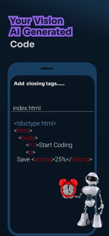 AI Code Generator: Code Editor Screenshot 4 of 6