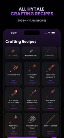 Crafting Planner for Hytale screenshot