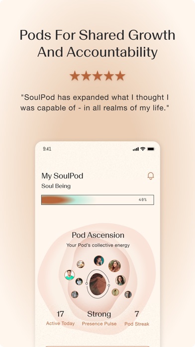 SoulPod: Breathwork Meditation iPhone screenshot 4 - Health & Fitness app