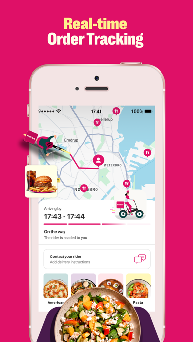 foodora Denmark: food delivery Screenshot