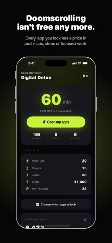 Digital Detox: Screen Time Screenshot 1 of 9