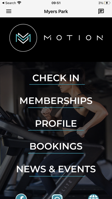 Motion Fitness Club Screenshot