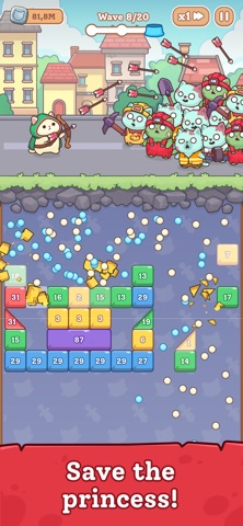 Hero Cat: Count Balls & Fight Screenshot 5 of 7
