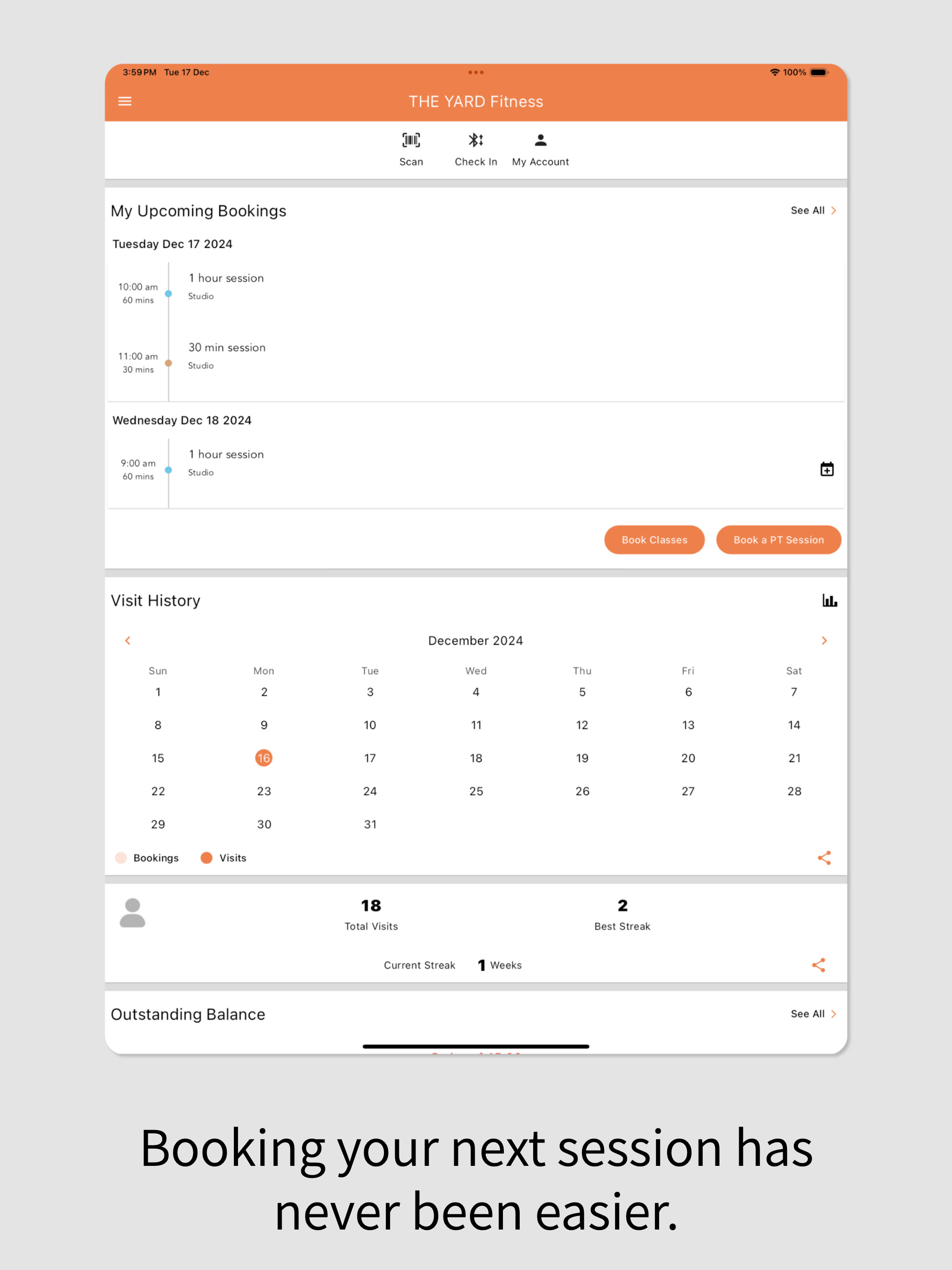 THE YARD Fitness screenshot 5