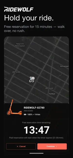 Ridewolf Sharing screenshot 3