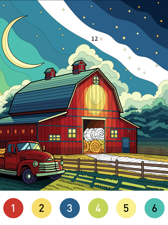 Screenshot #5 pour Nostalgia Color by number game