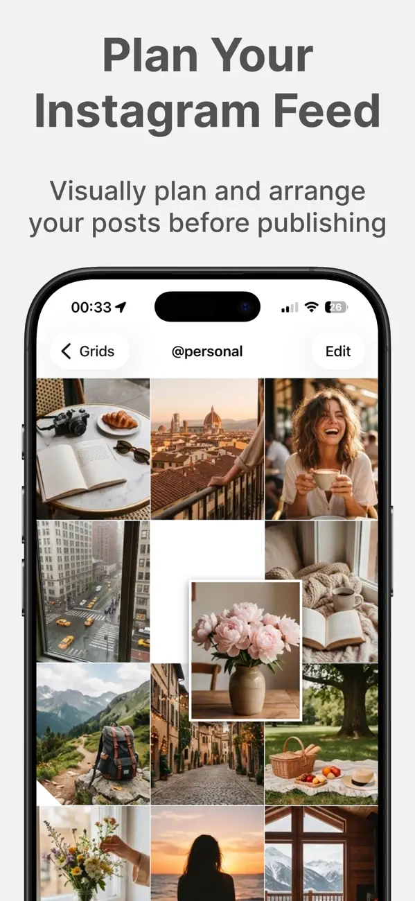 Screenshot #1 pour Gride : Planificateur de Feed