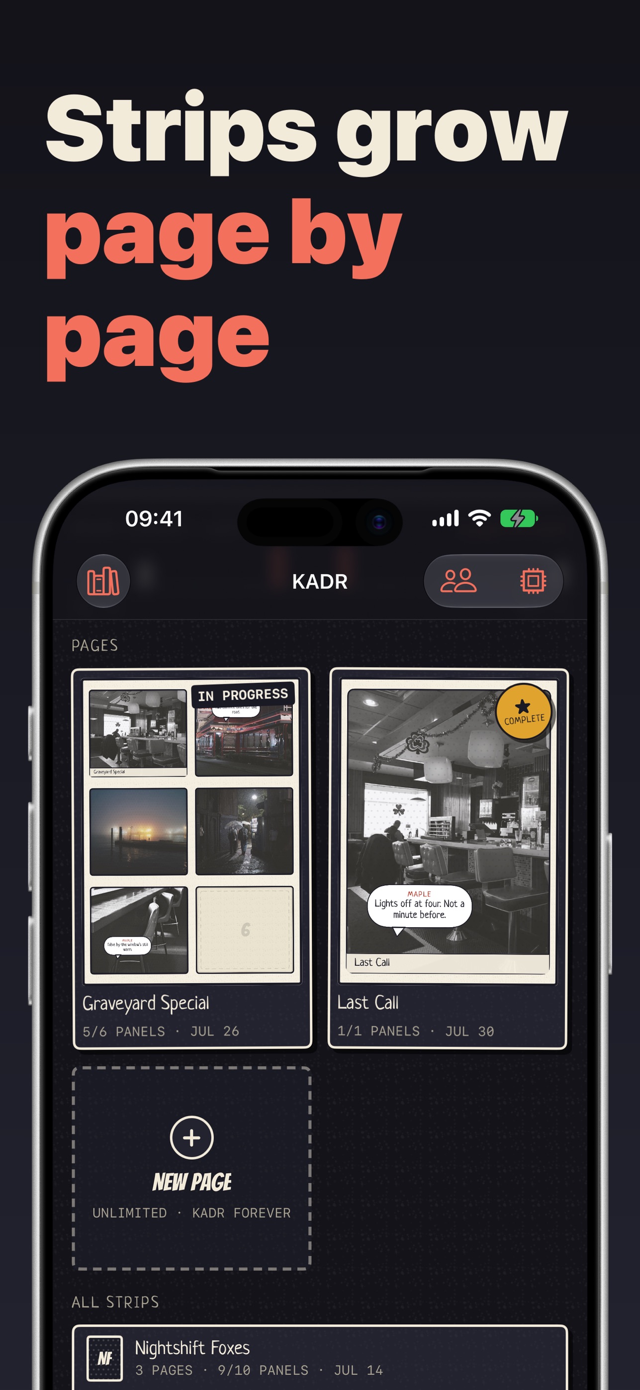 Screenshot 6 of KADR: Comic Strip Maker