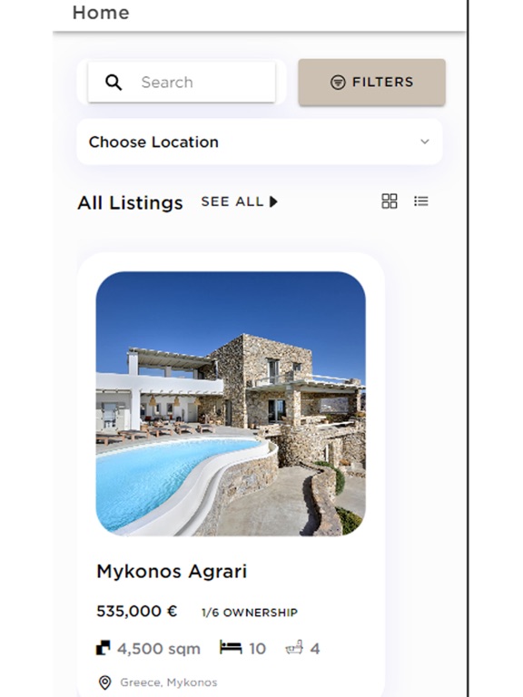 Owners Proptech iPad screenshot 1 - Business app
