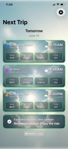 CommuterCast: Commuter Weather screenshot