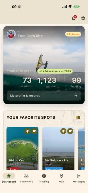 Windtracker.app screenshot 1