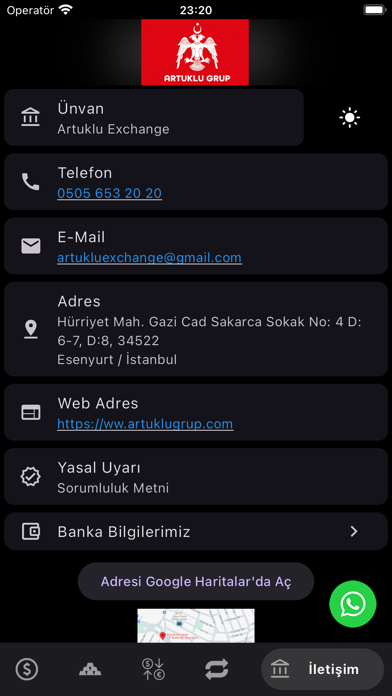 Artuklu Exchange Screenshot