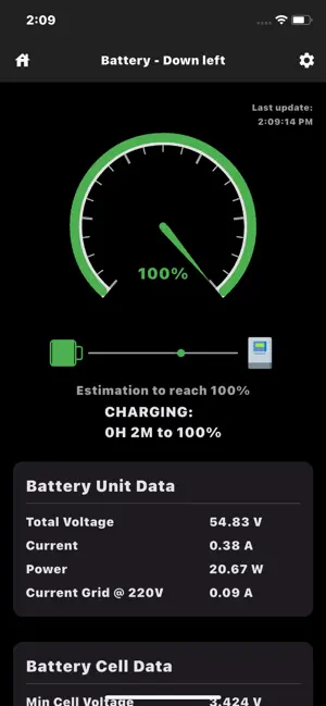 CEPower JK/JBD BMS Monitor screenshot 2