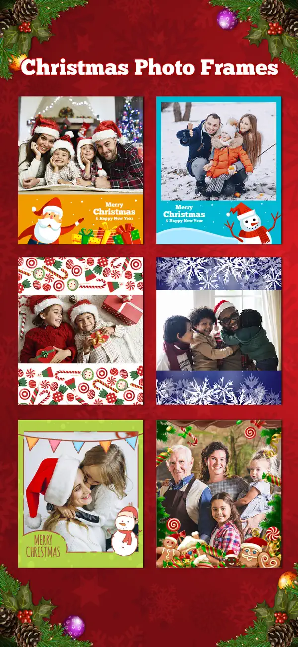 Screenshot #2 pour Cadres et autocollants de Noël