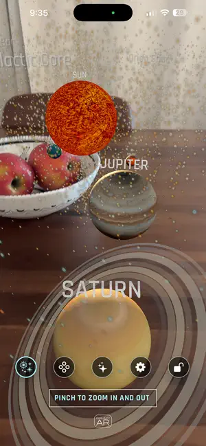 Galaxy AR Augmented Reality screenshot 1