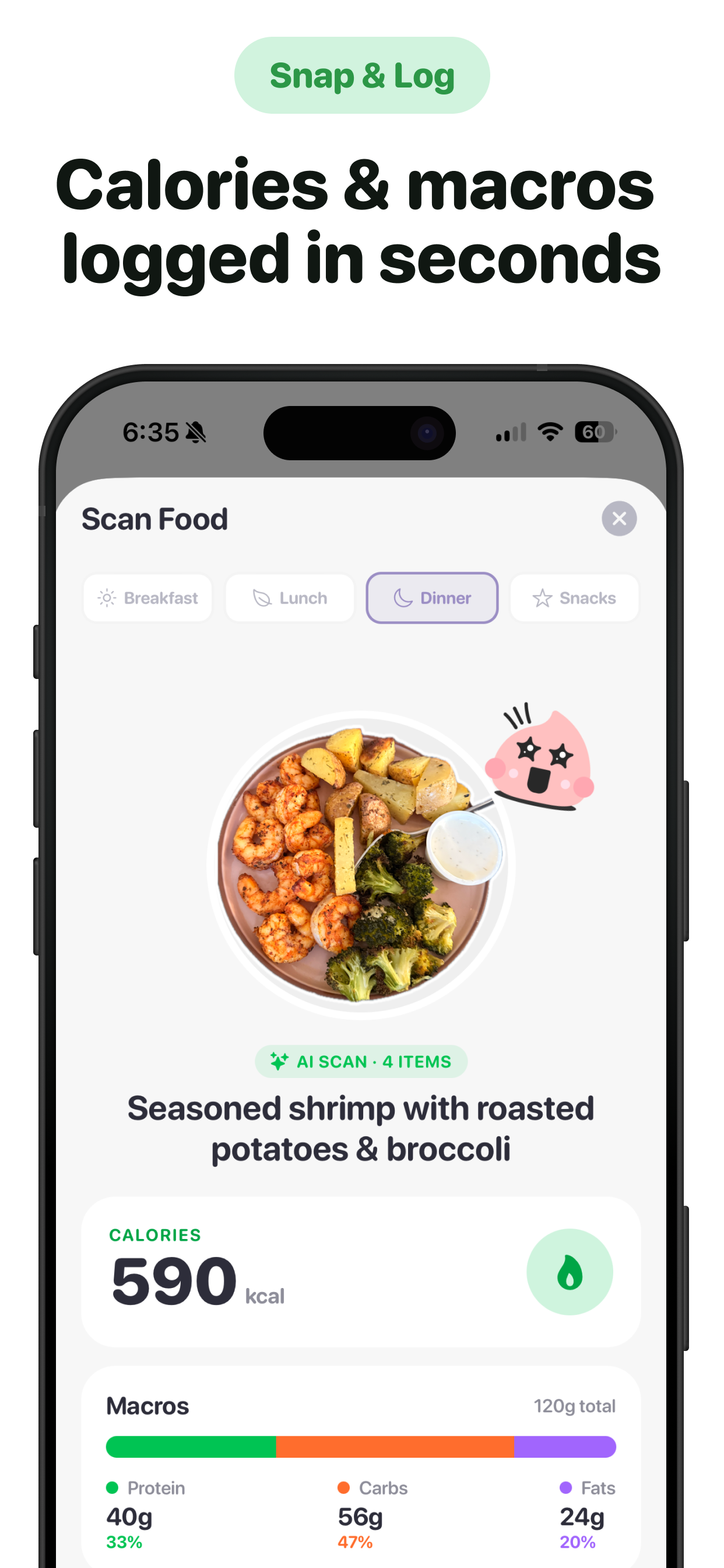 GLP-1 Food Tracker: Calchi screenshot 2